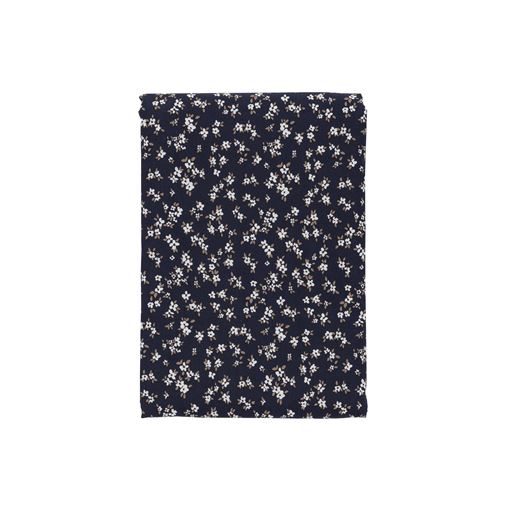 Södahl Painter's Garden Sengelinned, Navy Blue, 140x220 cm