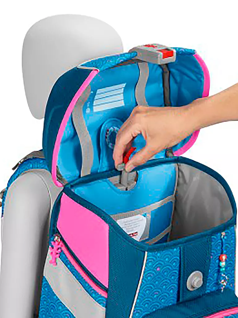 STEP BY STEP Schultaschen Set Space 5tlg  türkis
