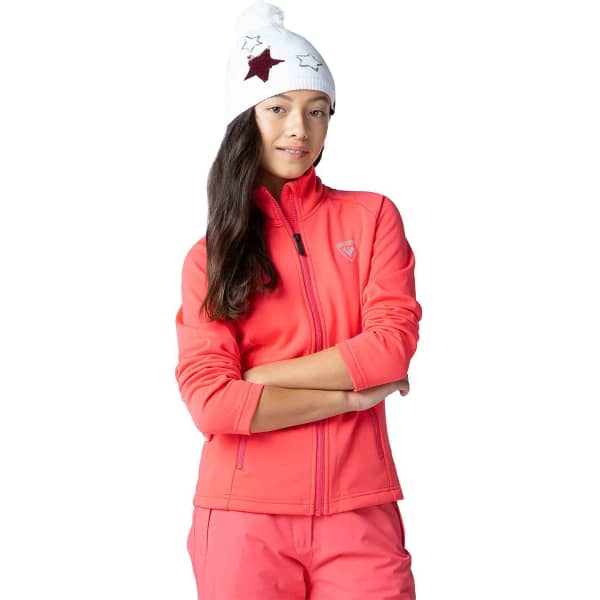Veste polaire ROSSIGNOL GIRL FZ CLIM PINK LIFT