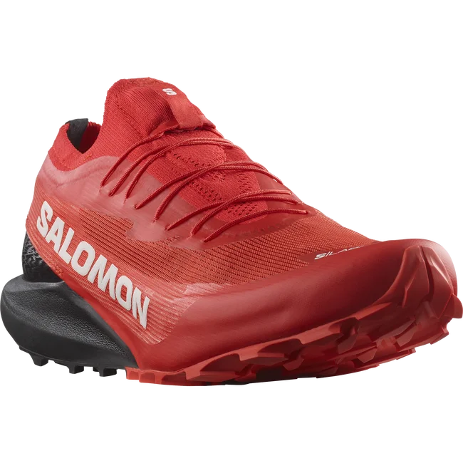 S/LAB PULSAR 3  Chaussures de trail running unisexes FieryRed/FieryRed/Black