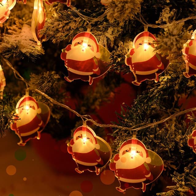 1,5 m 10 LED lys Julemand Strenge Lys Dekorativ