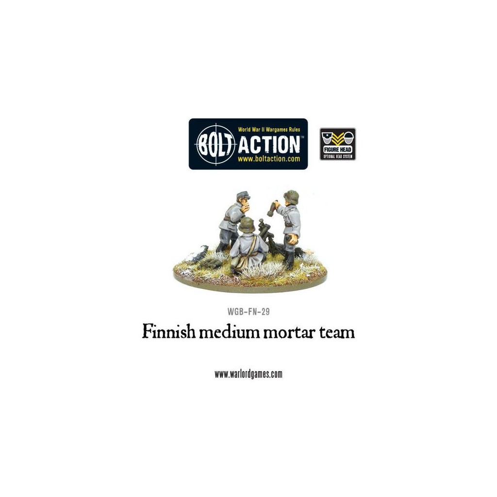 Bolt Action - Finnish Medium Mortar Team