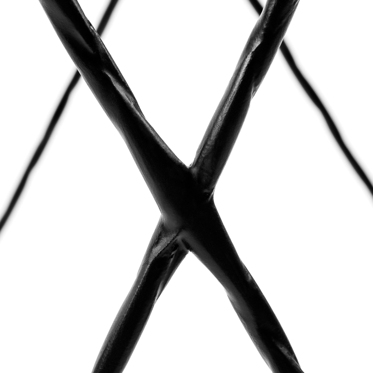 Moooi Carbon Low barkruk H66 zwart