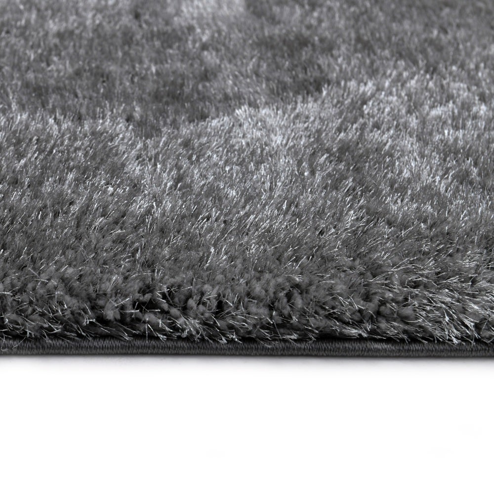 Home Deluxe Hoogpolig Vloerkleed SOFI - Donkerbruin, 230 x 160 cm