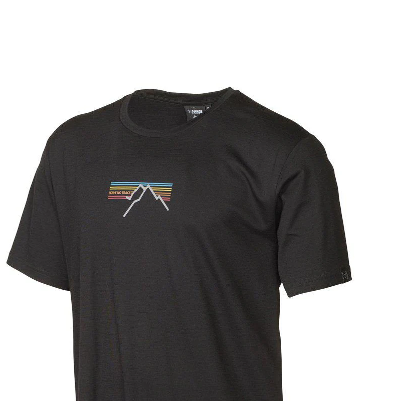 Ivanhoe ceasar sunset heren t-shirt - black