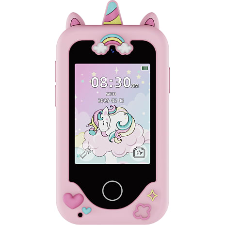 MiniLens kamera og børnetelefon - pink