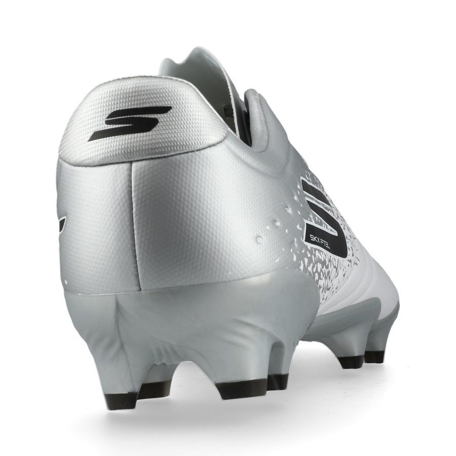 Skechers Razor 1.5 Academy FG Electrum - Blanc/Argenté