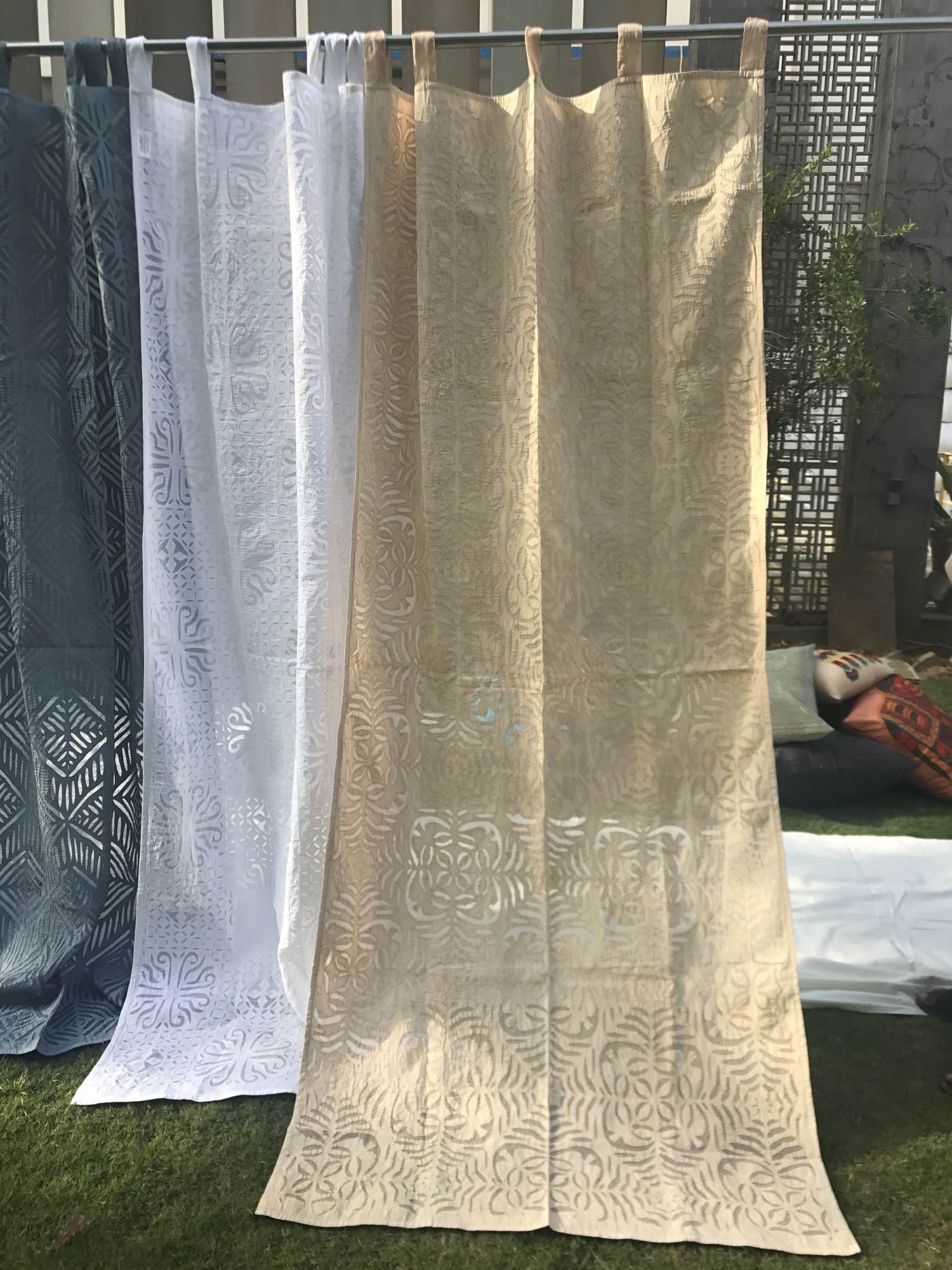 Vorhang 'Avaran', 5 Schlaufen, B 110 cm, H 230 cm von fischer's lagerhaus