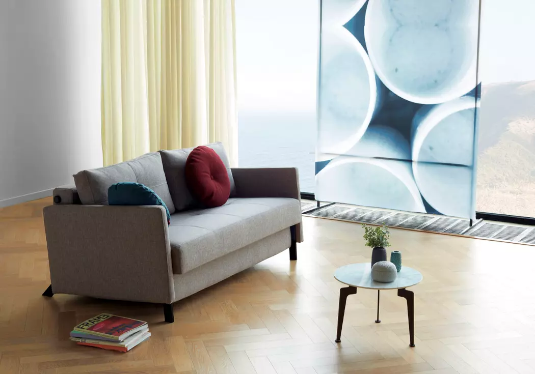 Schlafsofa Cubed mit Armlehnen