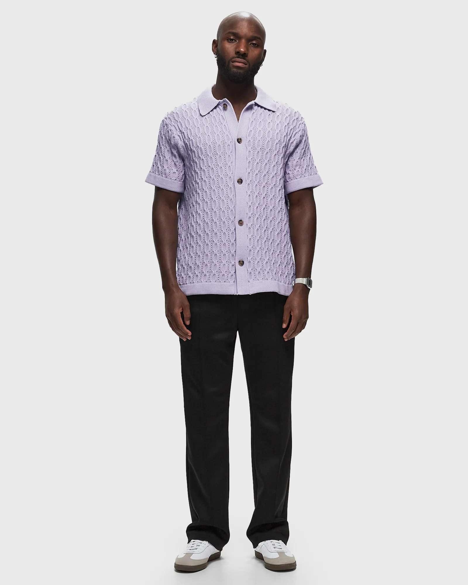 Les Deux Garrett Knitted SS Shirt