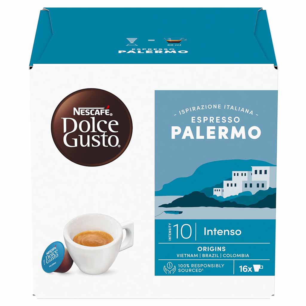 Nescafé Dolce Gusto Espresso Palermo Kaffeekapsel 16er Pack MHD:31.5.25