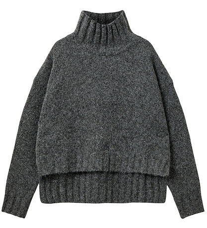 Sofie Schnoor Bluse - Strik - Uld - Gråy Melange