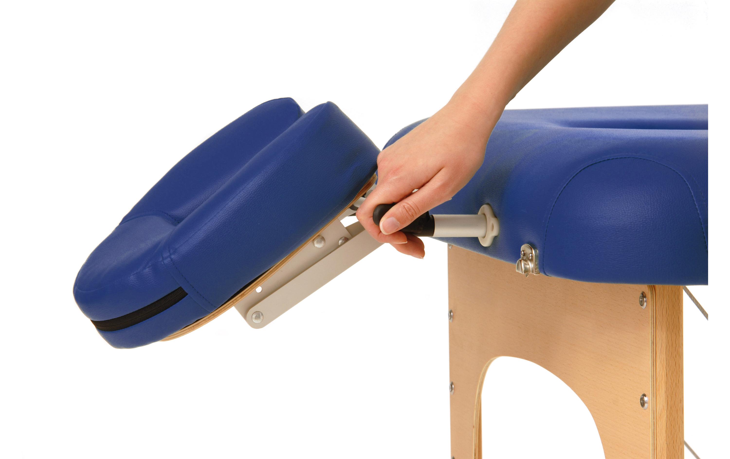 Koffermassagebank Robust inkl. Tragetasche und Kopfteilset<br>Massageliege