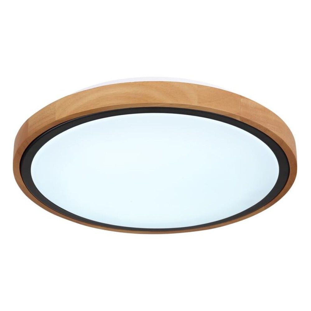 LED-LOFTLAMPE GLOBO BRUNO SORT/TRE 3000/4500/6000K 12W 31CM