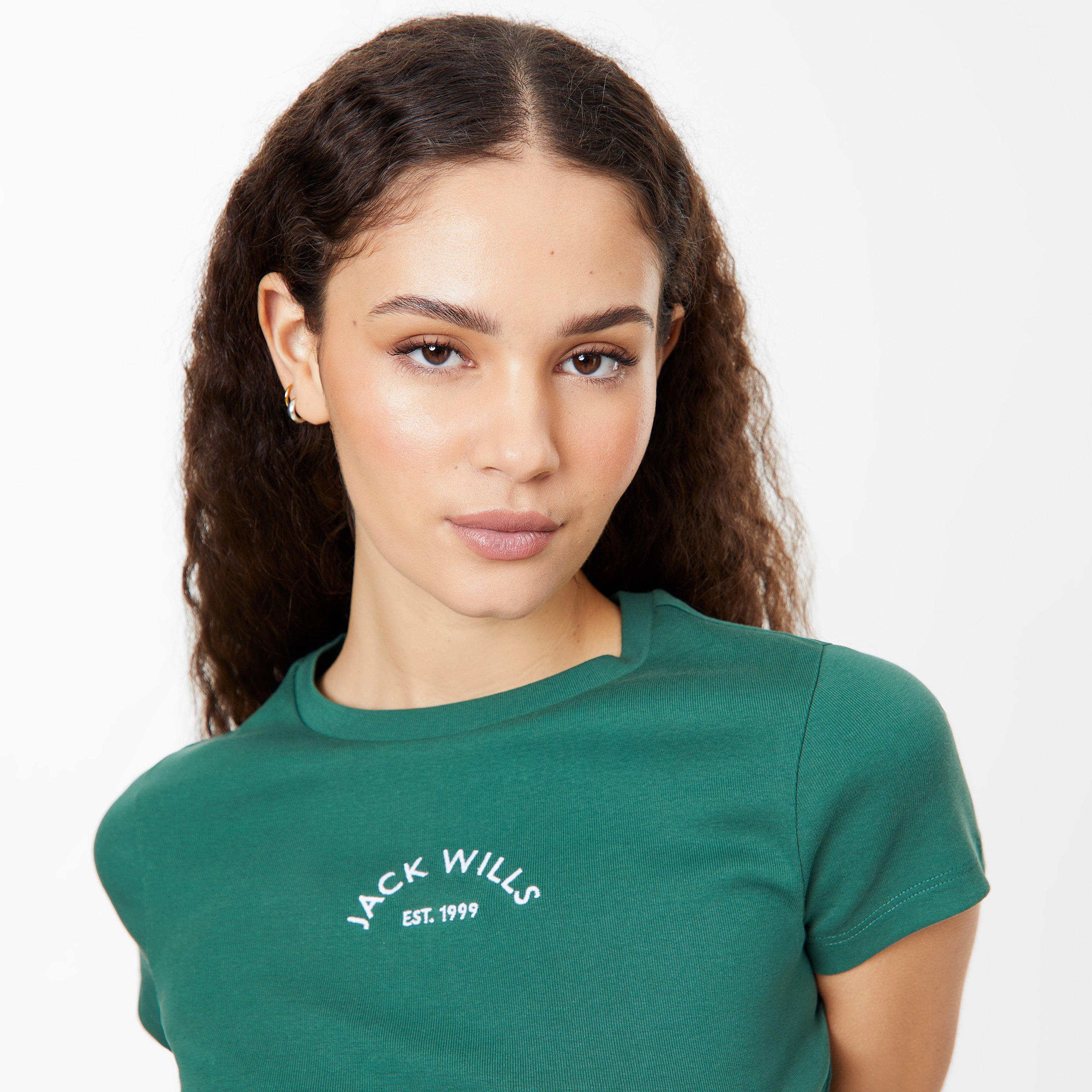 Jack Wills JW Cropped Baby T Shirt
