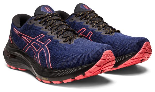 Chaussures Running Asics GT-2000 11 GTX Bleu/Noir/Rose Femme