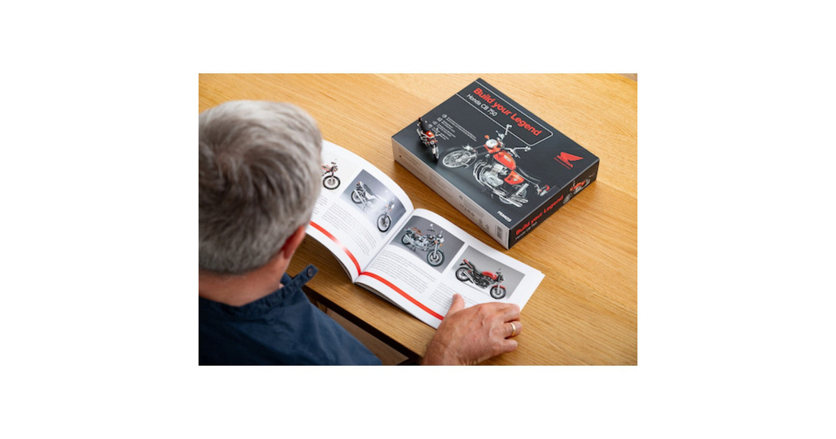 FranzisBuild your Legend - Honda CB 750 Modelvoertuig  (Schaal 1:24)