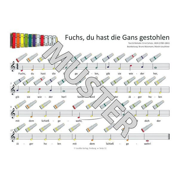 LeuWa-Verlag Kinderlieder Sonor BWG