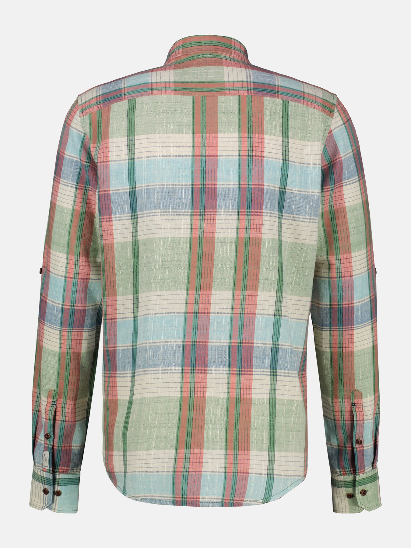 Karohemd für Herren mit verdecktem Button-down-Kragen