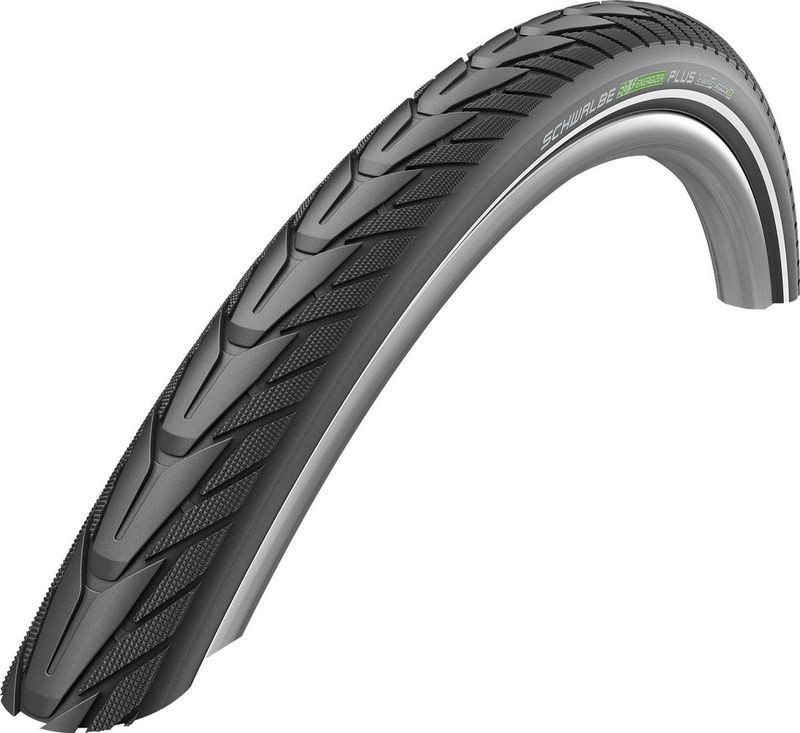 Schwalbe Energizer Plus Buitenband - 3mm Anti-lek - Reflectie - Zwart