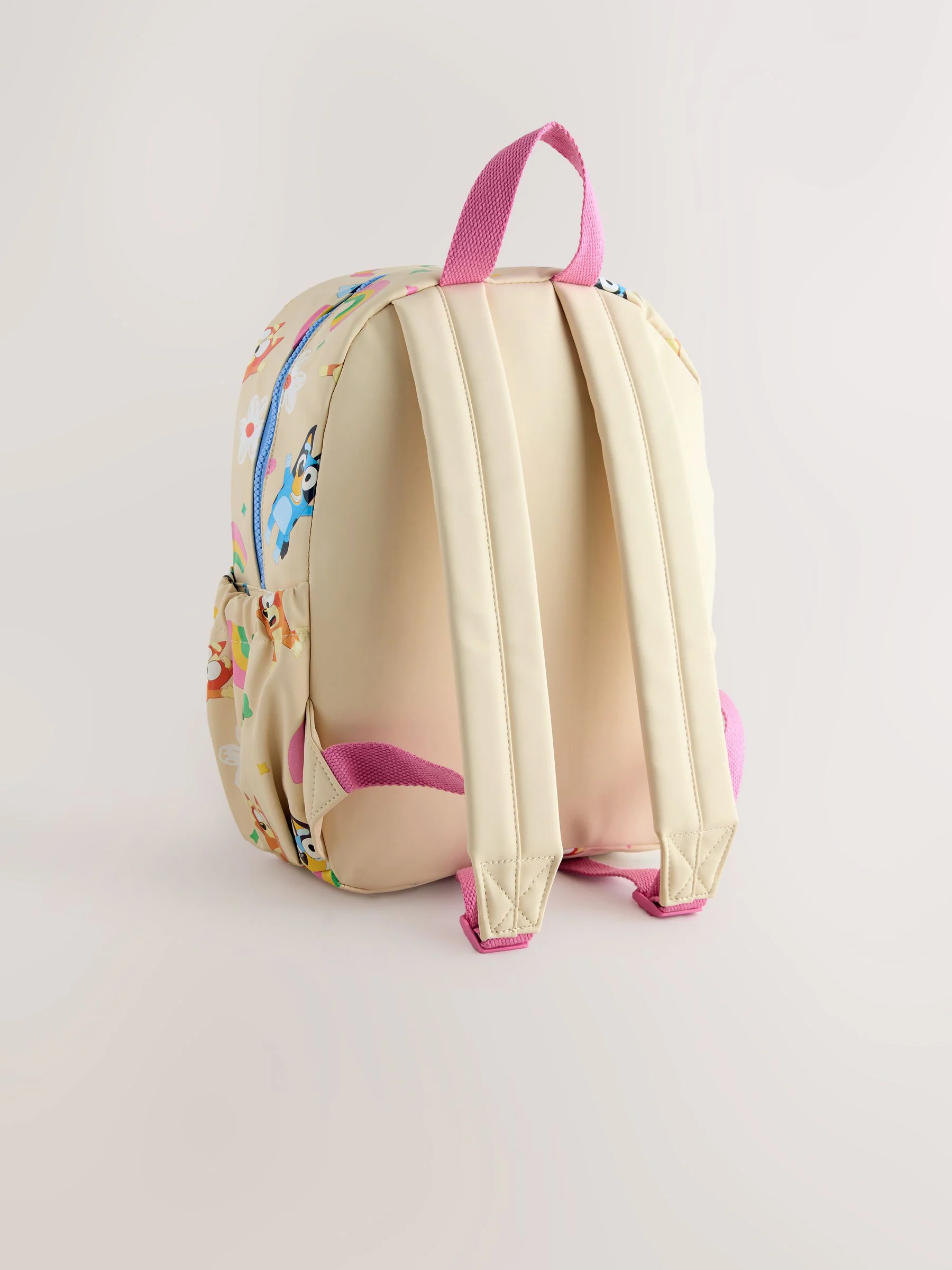 Roze - Blauw met rugzak