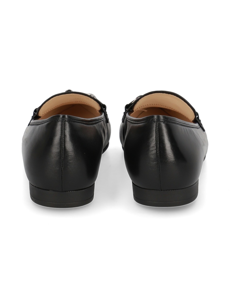 Glattleder Slipper