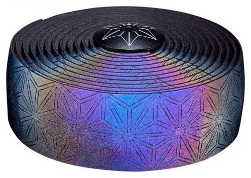 Ruban de Cintre Supacaz Bling Tape Reflet Oil Slick avec Bouchons