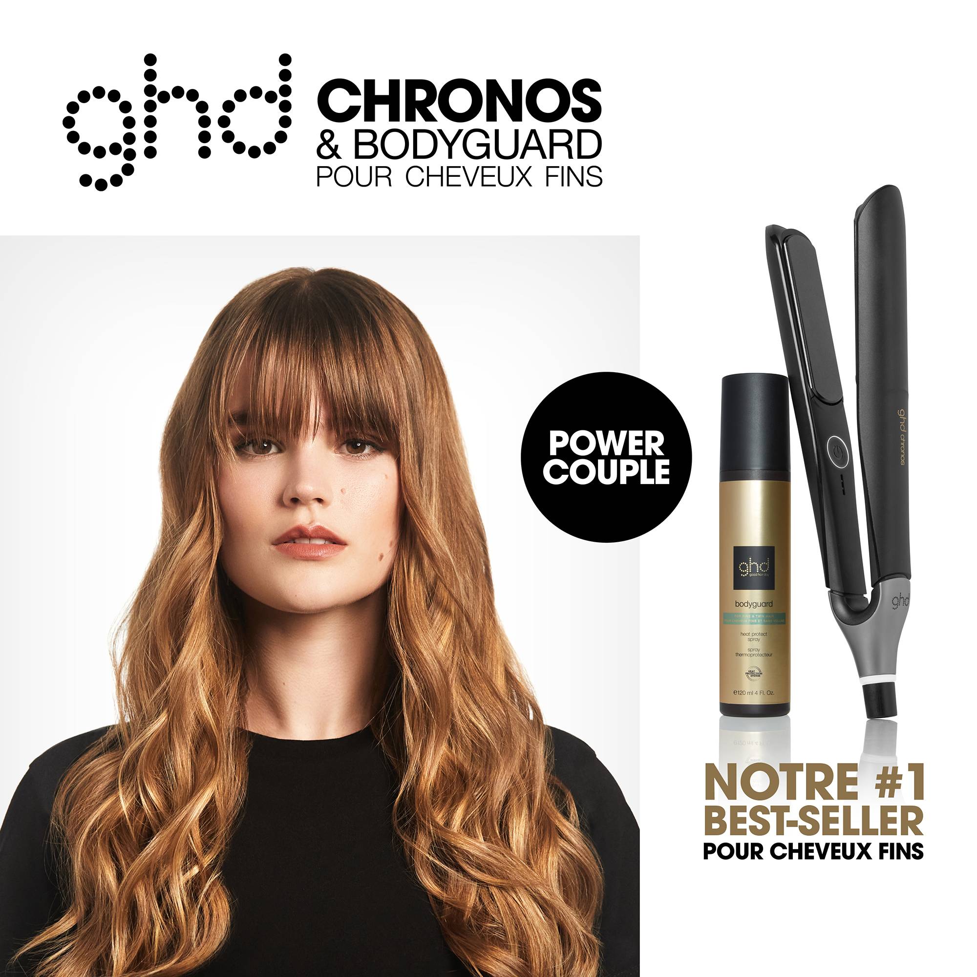 Spray thermoprotecteur Bodyguard cheveux fins / 120ml