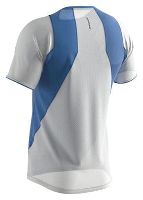 Maillot manches courtes Salomon Sense Aero Bleu Blanc Homme