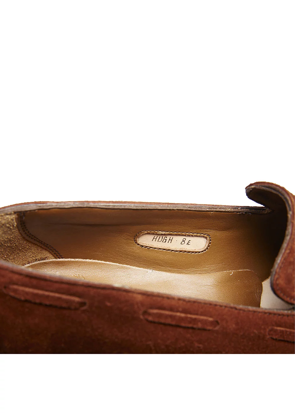 HUGH VEAU VELOURS MARRON