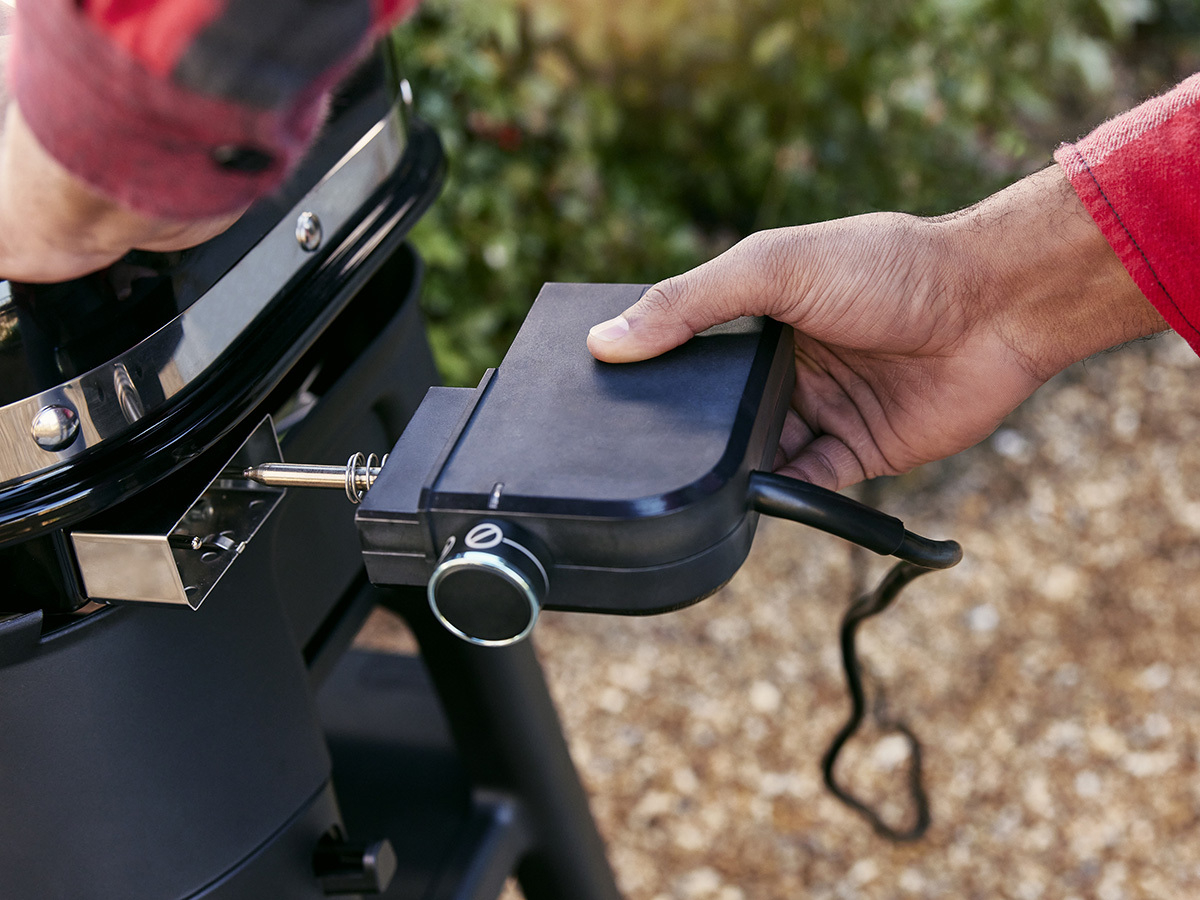 Weber Lumin Compact Black staande elektrische barbecue