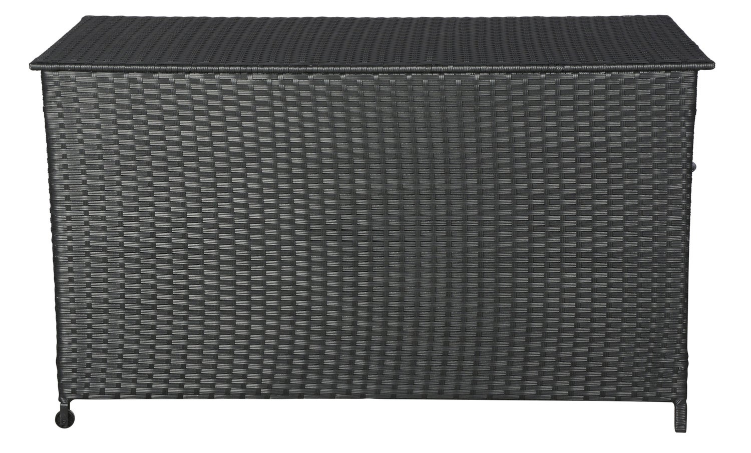 Lamar tuinopbergbox met wielen, zwart. 170 x 75 x 95 cm