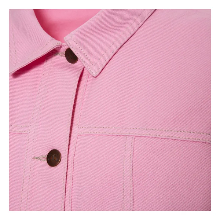 Alma Deia Veste en Denim Bio | Rose bonbon