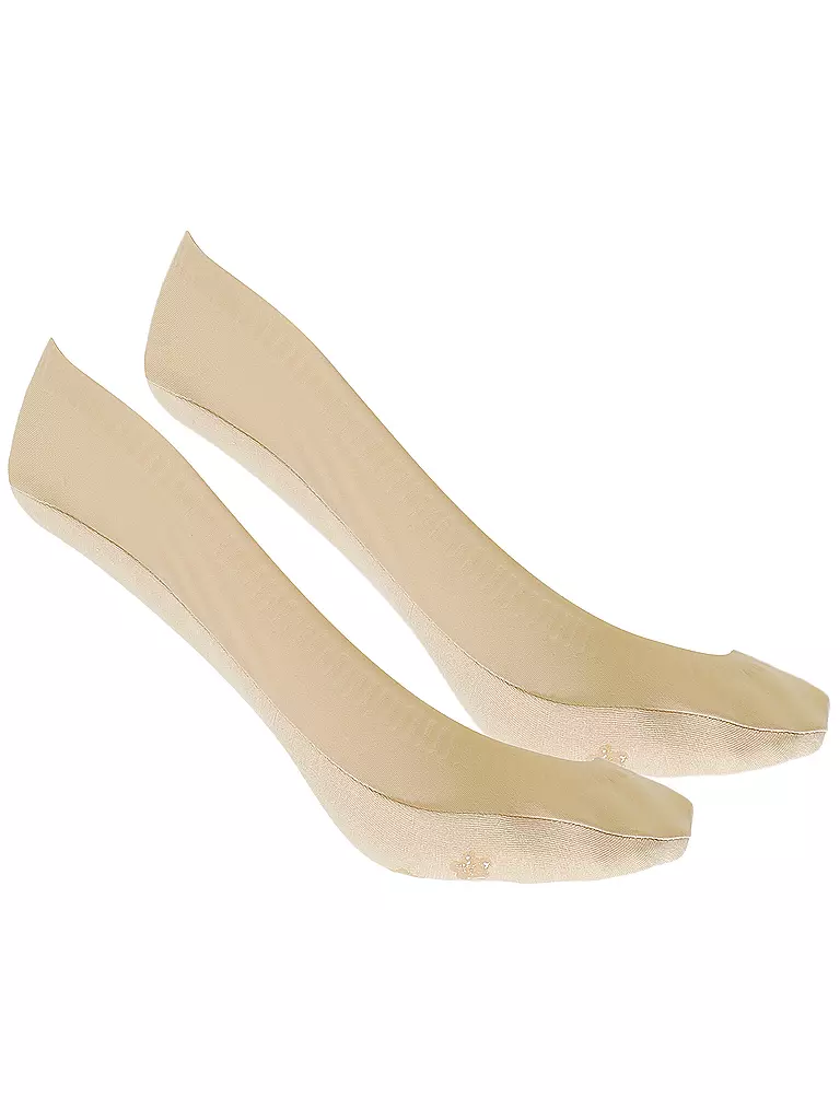 CAMANO Damen Füsslinge 2er Pkg. Natural beige