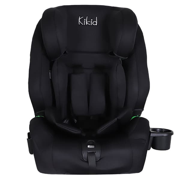 Kikid Premium Bilstol 76-150cm i-Size ISOFIX R129, svart