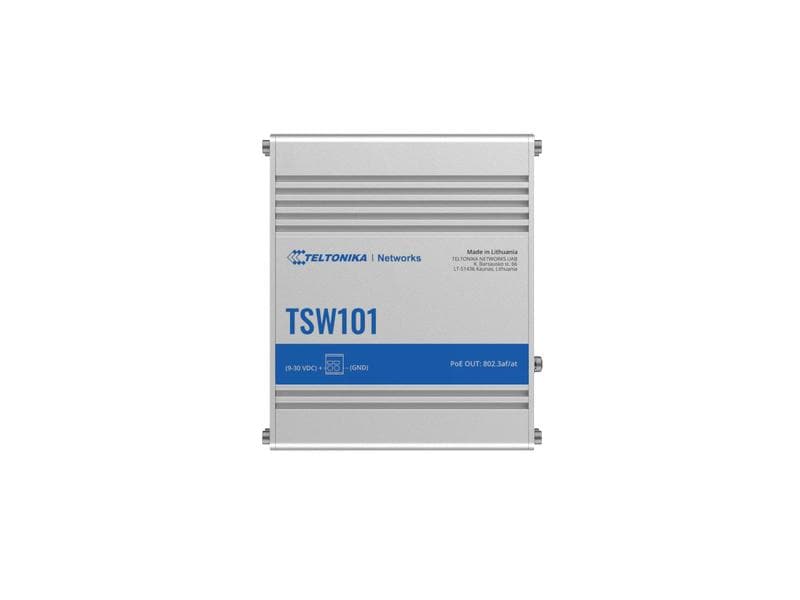 Teltonika PoE  Switch TSW101 5 Port TSW101 Automotiver PoE  Switch (nur für Fahrzeuge geeignet))