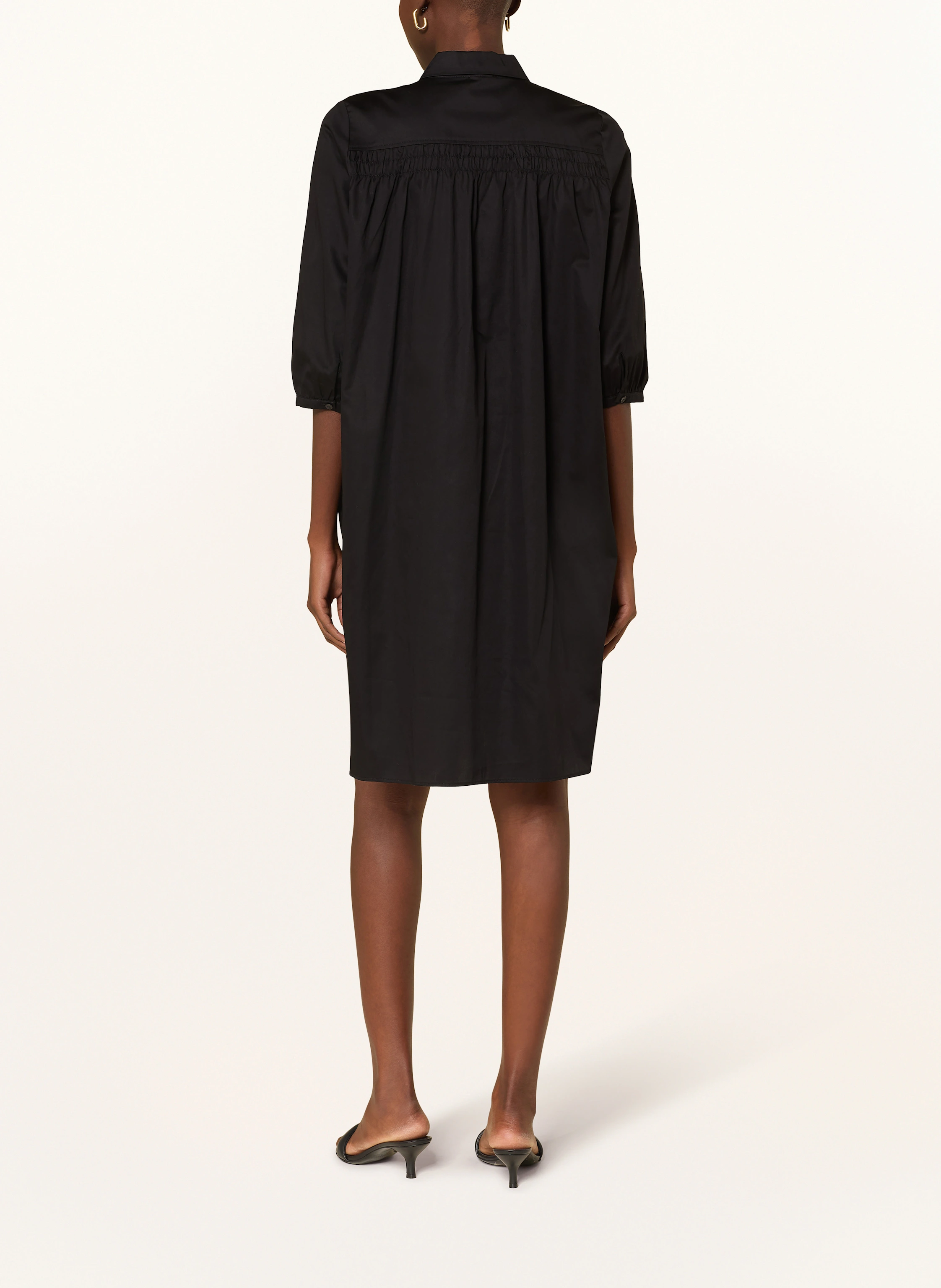 MILANO ITALY Hemdblusenkleid mit 3/4-Arm