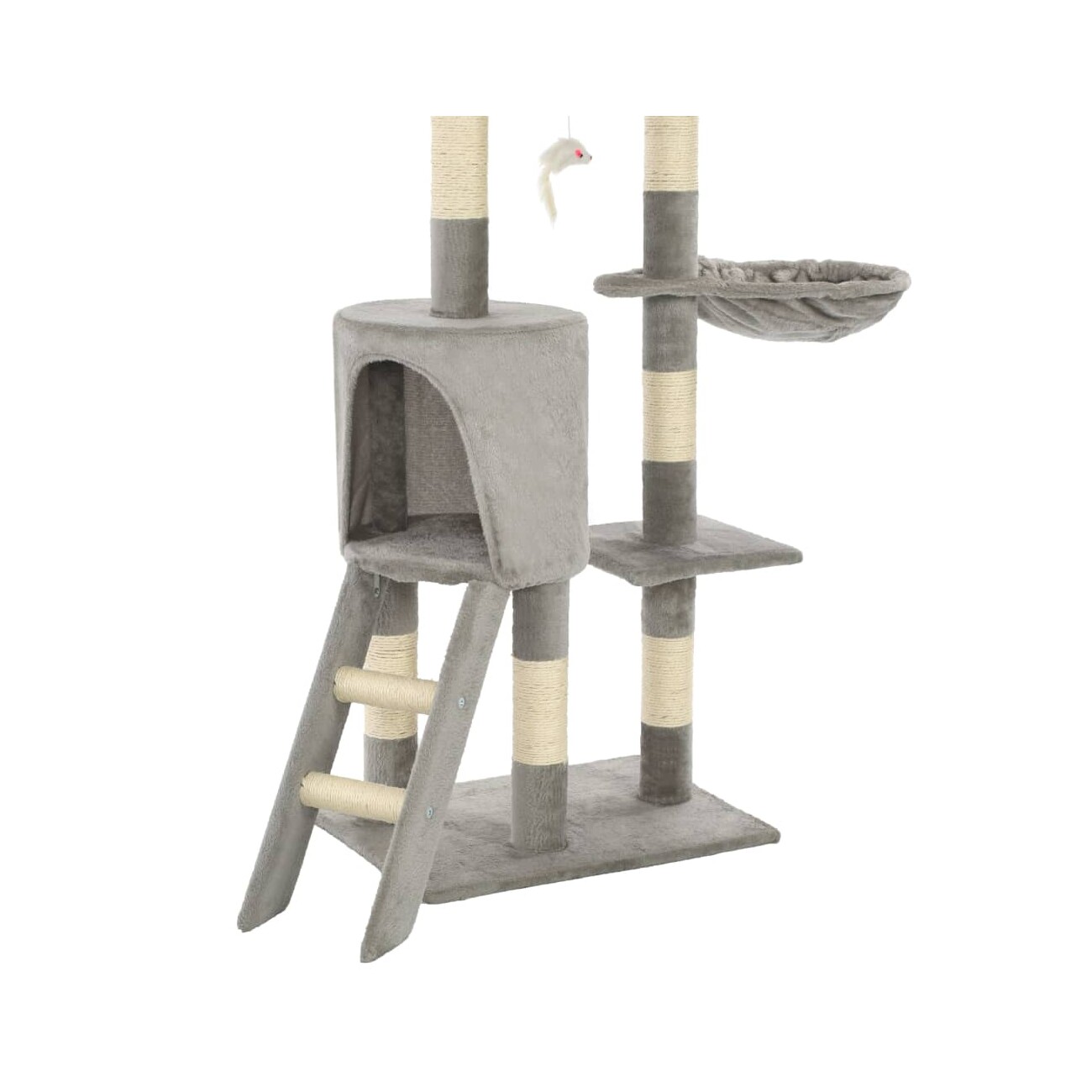 VidaXL Kratzbaum 138cm grau