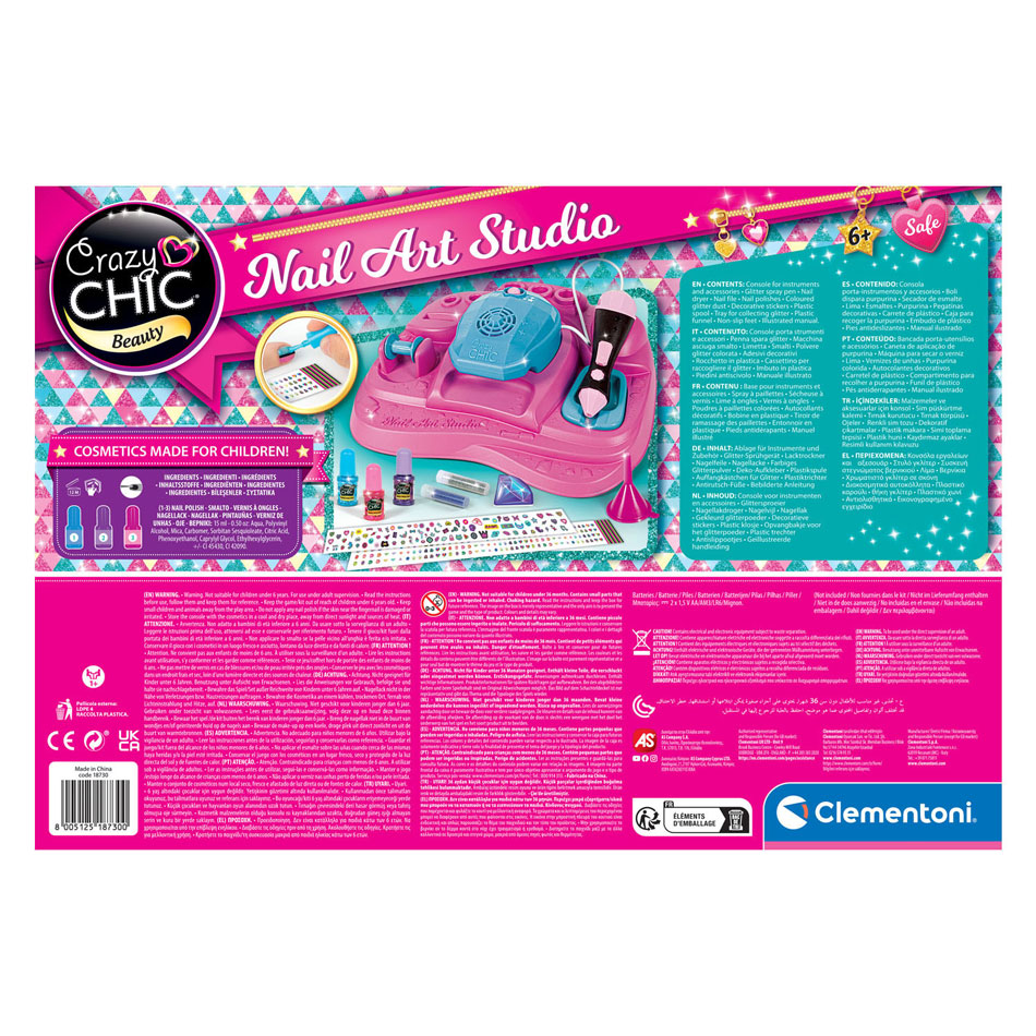 Clementoni Crazy Chic Nagelstudio
