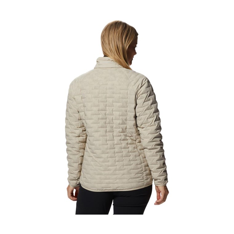 Mountain Hardwear Stretchdown Light Jacket Women Wild Oyster