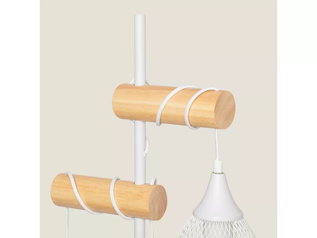 Lampadaire Monah Blanc