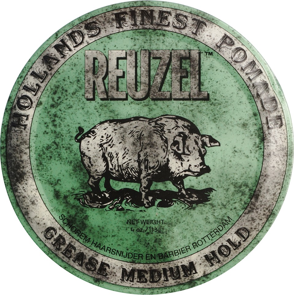 REUZEL - Green Grease Medium Hold Pomade 113 ml - Hårvoks