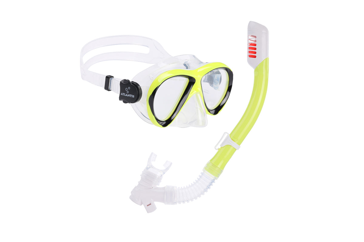 Atlantis Waikiki Snorkelset - Yellow