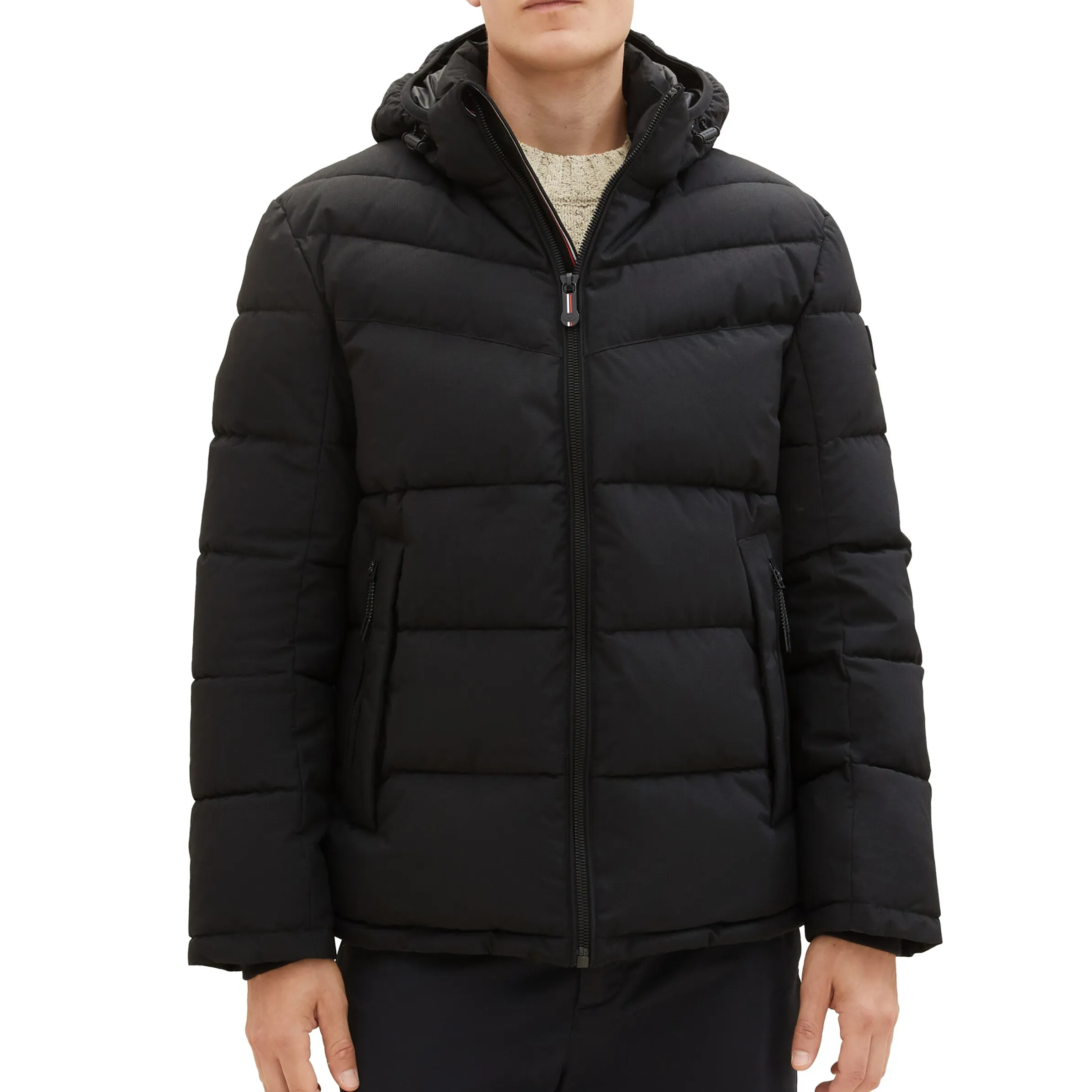 Herren Winterjacke mit abnehmbarer Kapuze