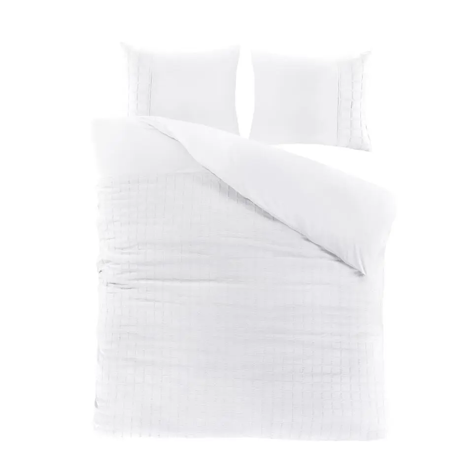 Papillon Deluxe  Hudson Dekbedovertrek - Lits-jumeaux - 240x200/220 - Wit