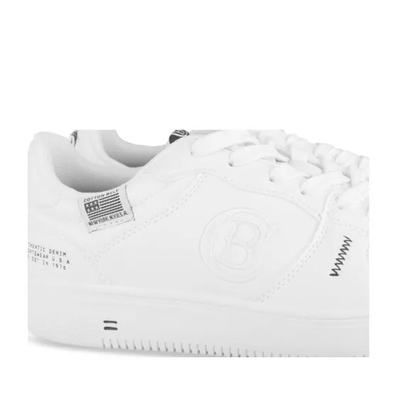 Baskets BLANC COTTON BELT