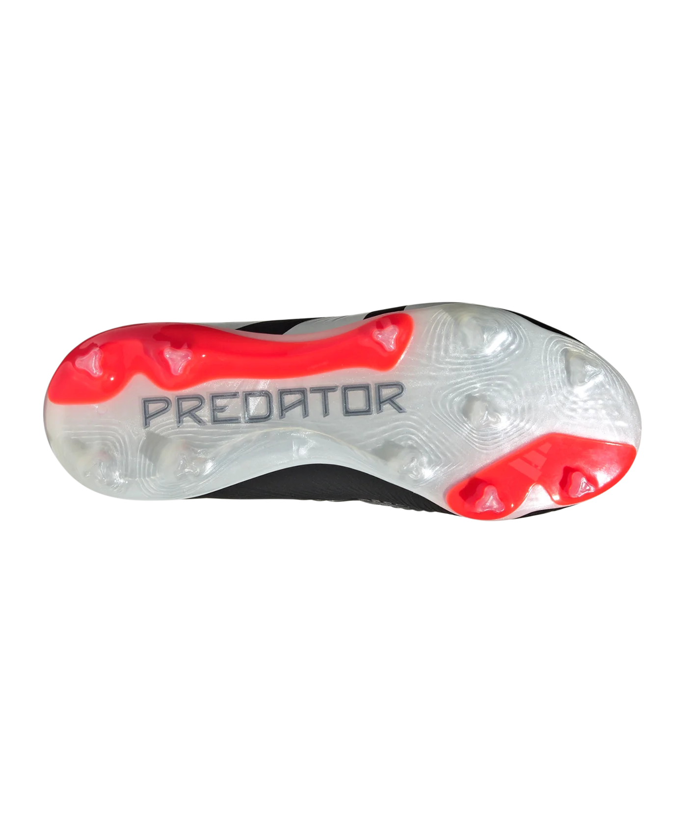 adidas Predator Elite FG Solar Energy Kids Schwarz Weiss Rot