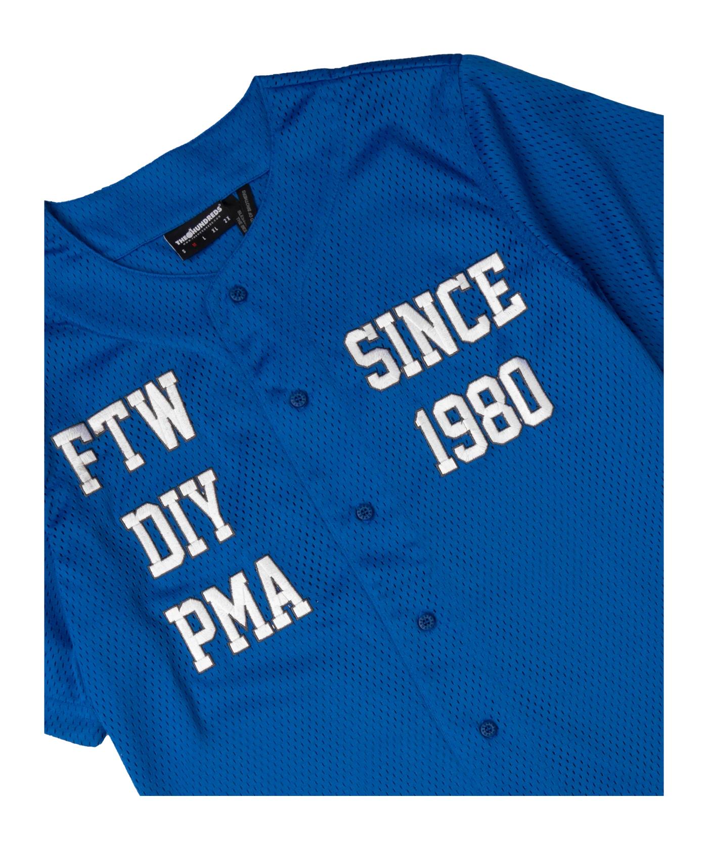 The Hundreds Roster Baseballshirt Blau