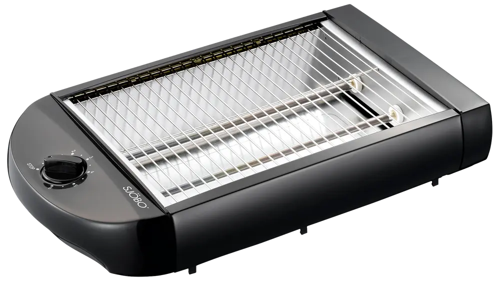 SJÖBO Brødrister flad - 600 W