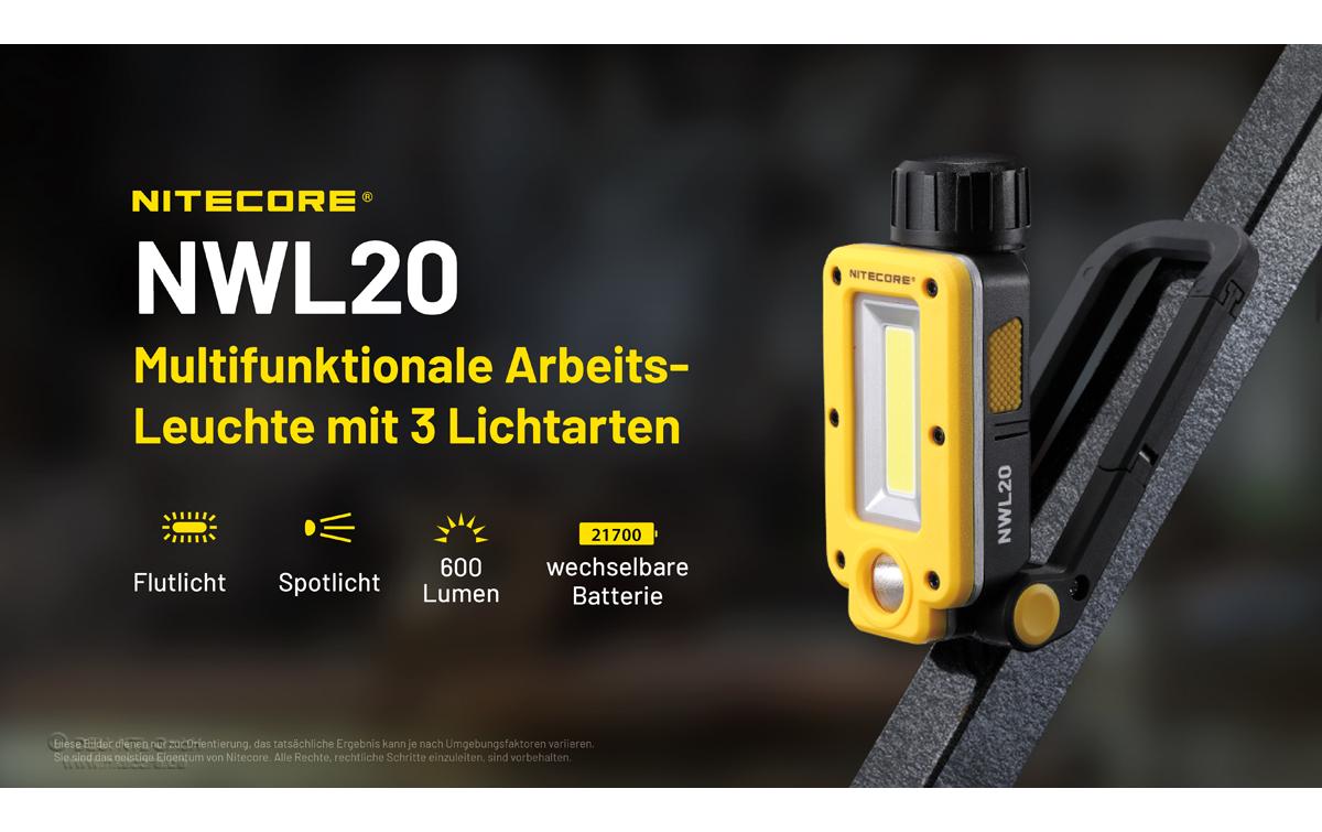 Taschenlampe NWL20Arbeitsleuchte
